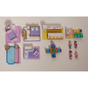 Vintage 1994 Lewis Galoob Toys My Pretty Dollhouse Doll House Replacement Lot